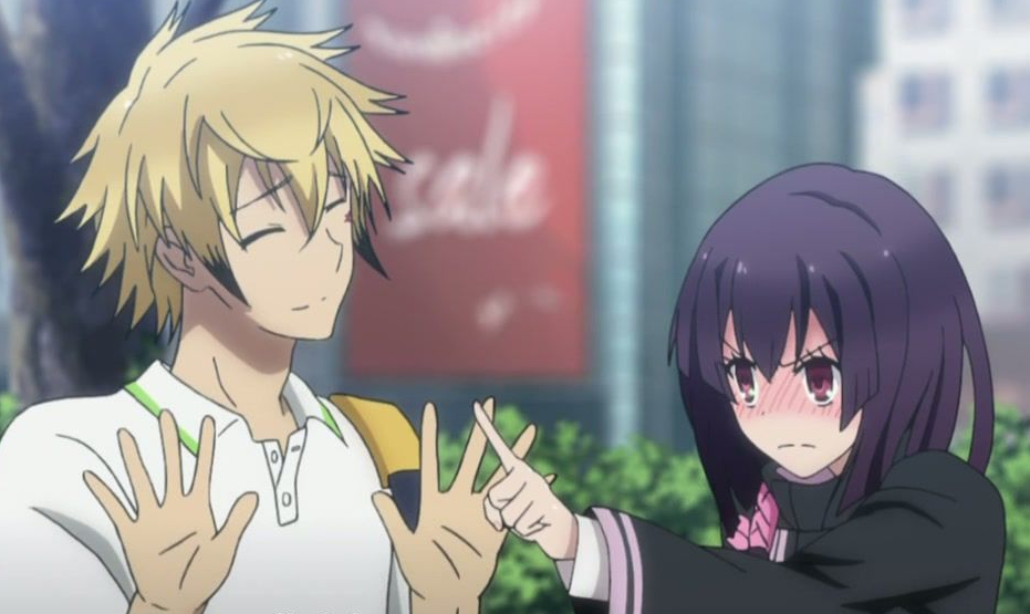 Harutora And Natsume - Tokyo Ravens - Natsume is trying to tell Harutora  that she is Hokuto.. *Expressing her love* ~ Tokyo Ravens~